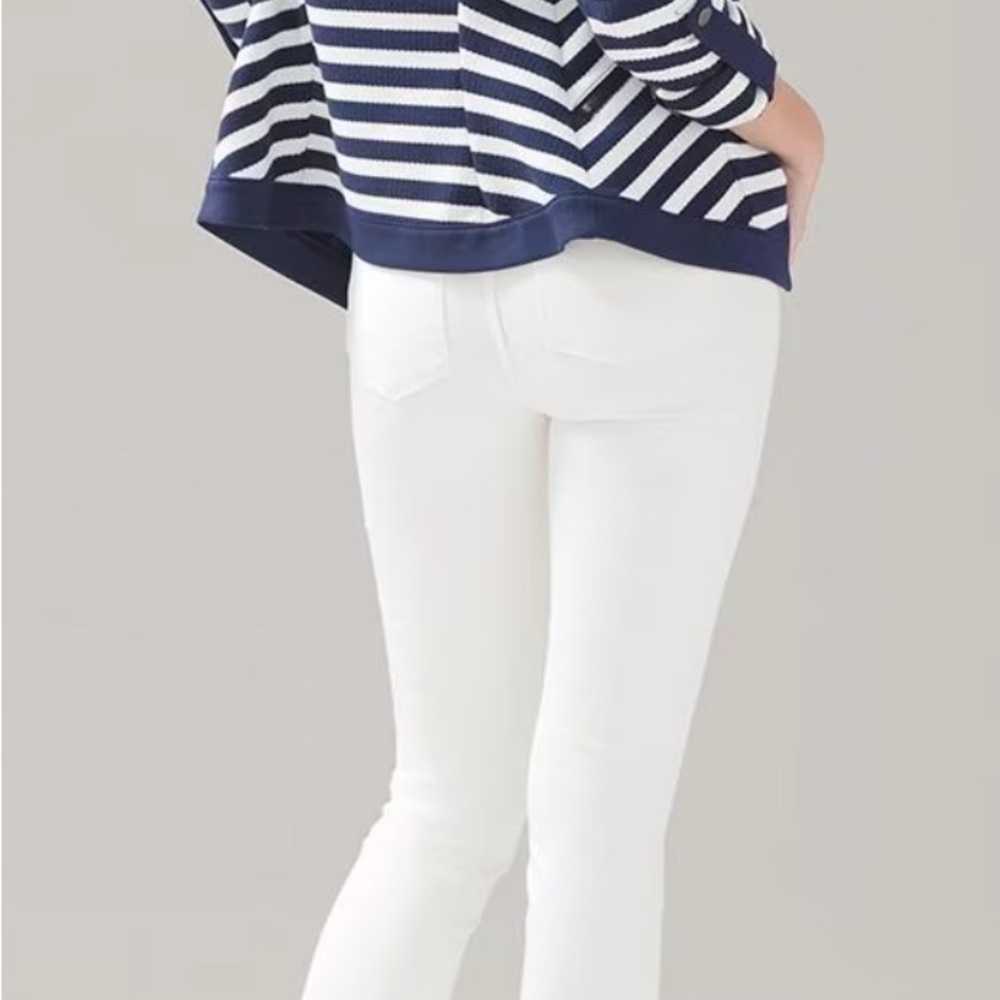 White House Black Market White Jeans, Women White Pant, White Jeans, SZ 4, pants